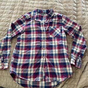 Eddie Bauer woman’s flannel like shirt